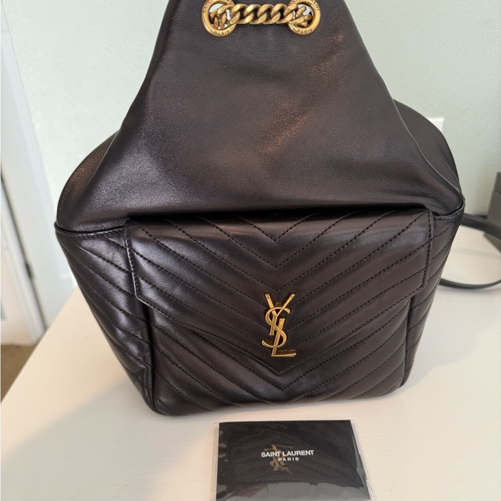 Saint Laurent Nero Back Pack